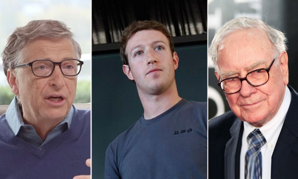 Bill-Gates,-Mark-Zuckerberg Warren Buffett