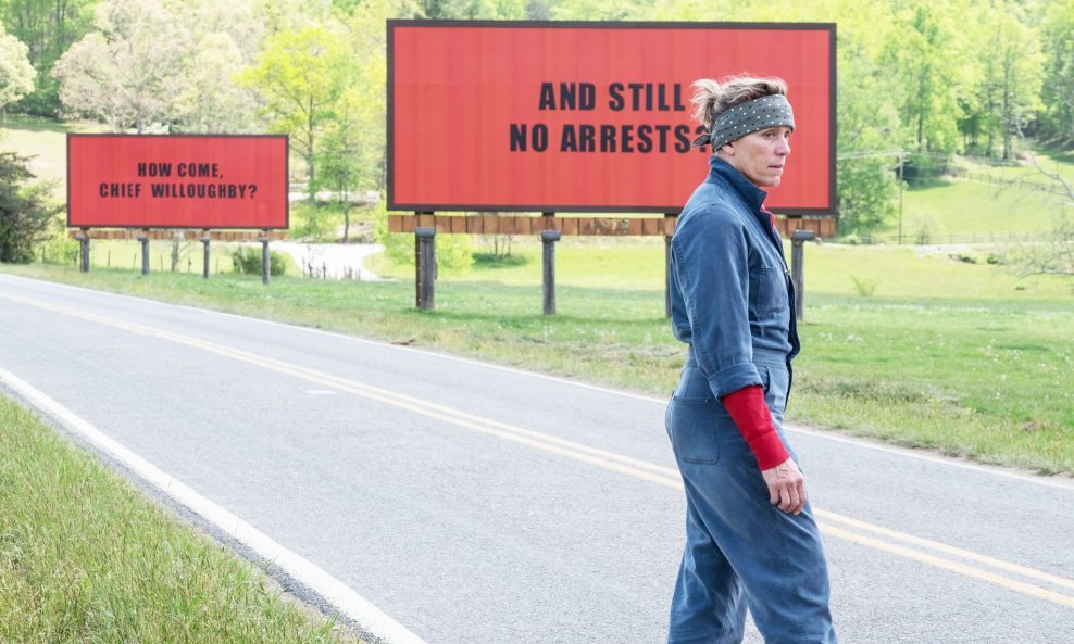 Fantastična Frances McDormand u filmu 'Tri plakata izvan grada'
