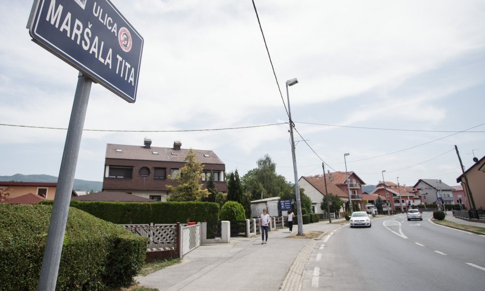 Ulica maršala Tita u Zaprešiću
