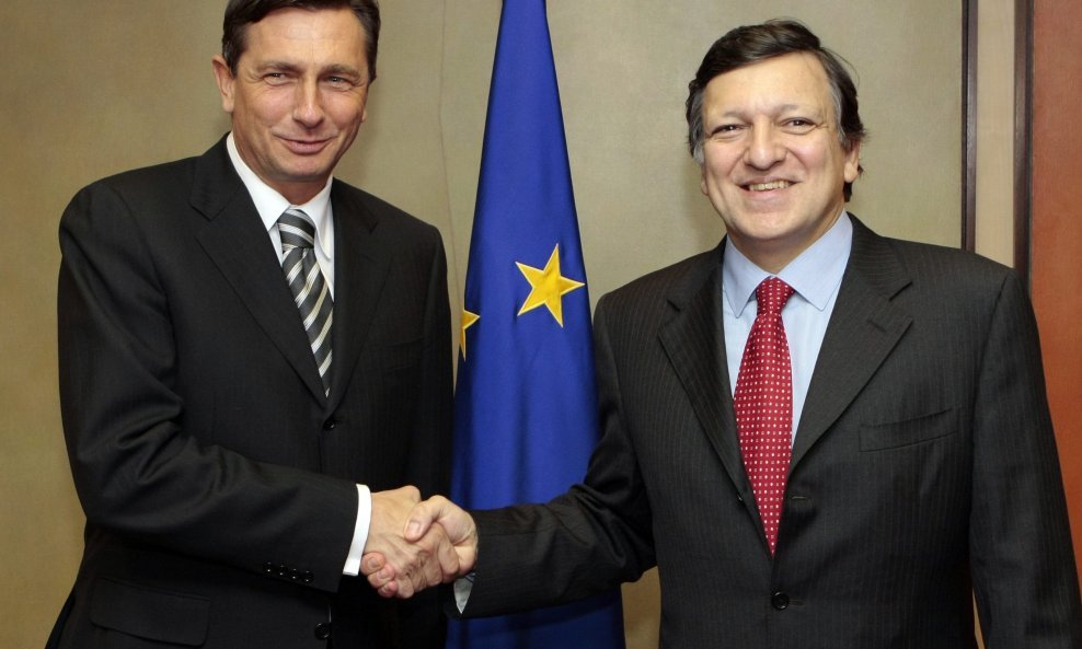 Borut Pahor i Jose Manuel Barroso