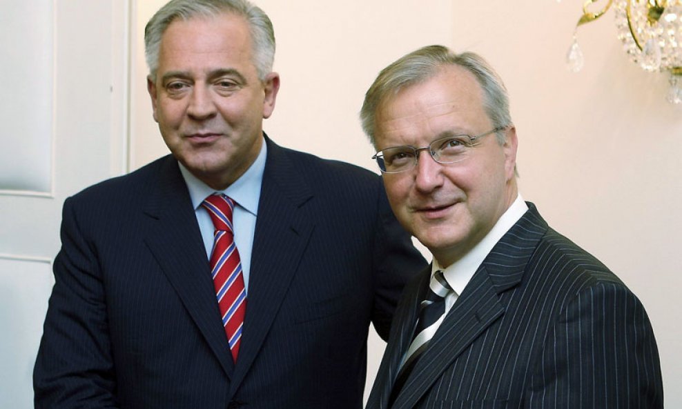 Olie Rehn i Sanader