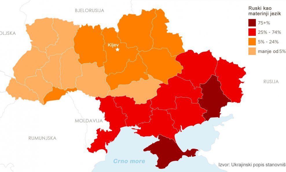 Ukrajina regije 
