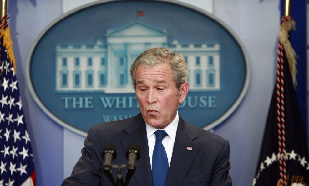 George Bush na posljednjoj 'predsjedničkoj pressici' 