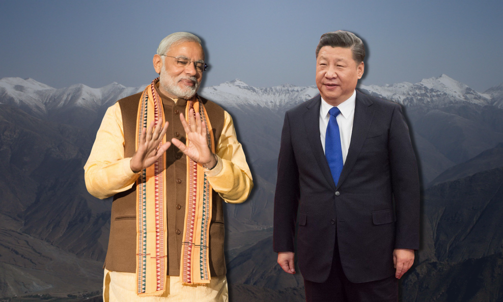 Narendra Modi i Xi Jinping