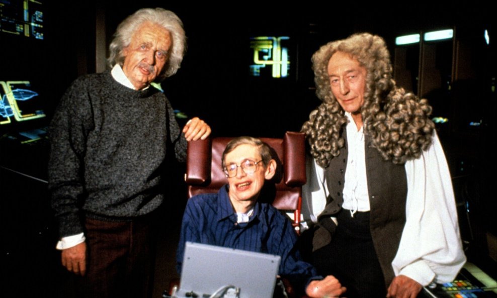 Stephen Hawking u 'Zvjezdanim stazama' 1993.