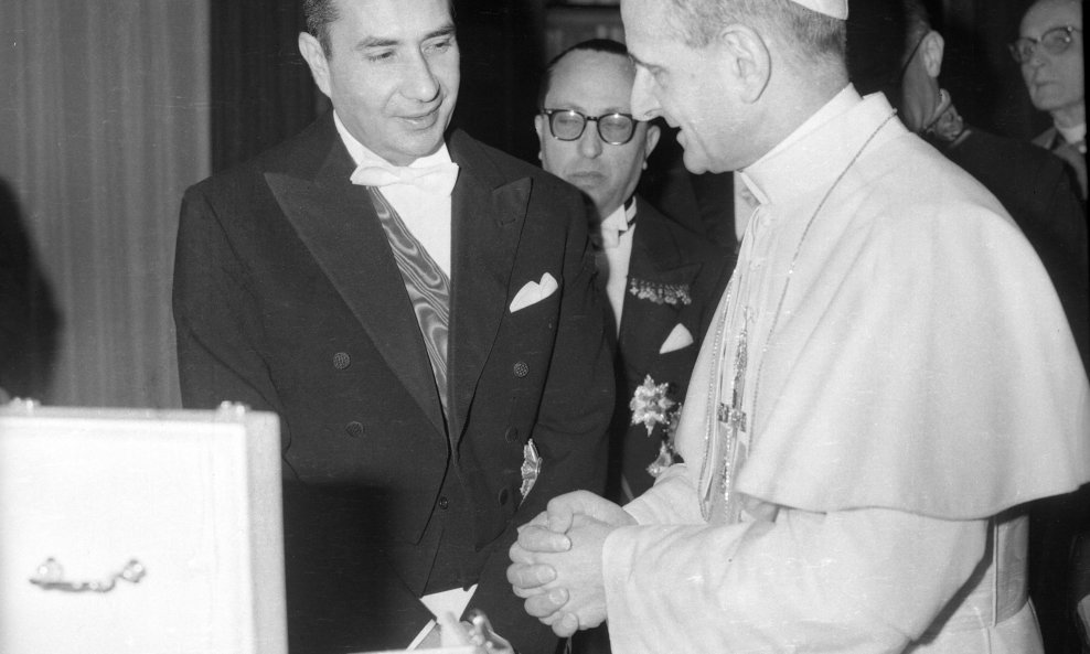 Aldo Moro i papa Pavao VI.