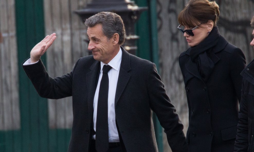 Nicolas Sarkozy sa suprugom Carlom Bruni