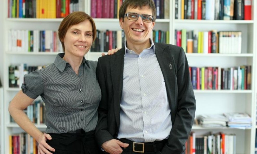 Sibila i Seid Serdarević vlasnici su izdavačke kuće Fraktura