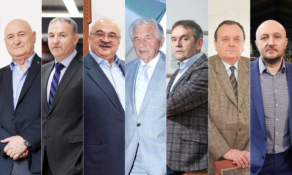 Branko Roglić, Mile Ćurković, Ivan Čermak, Dragutin Drk, Tomislav Mamić, Milan Artuković i Tomislav Debeljak