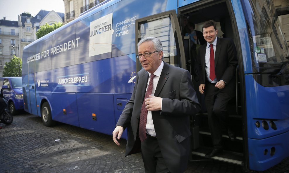 Jean-Claude Juncker i Martin Selmayr u Parizu