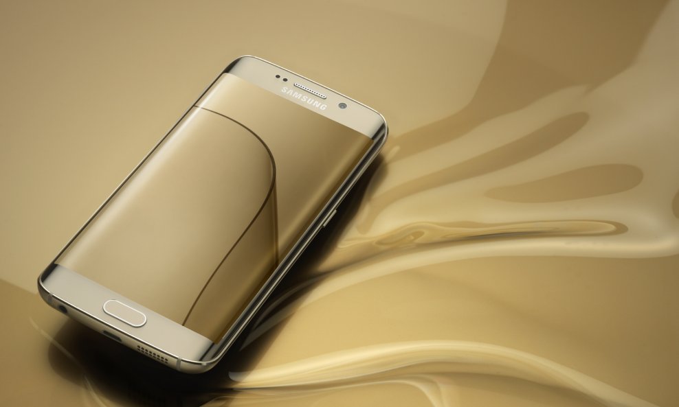 Galaxy S6 Edge Gold Platinum