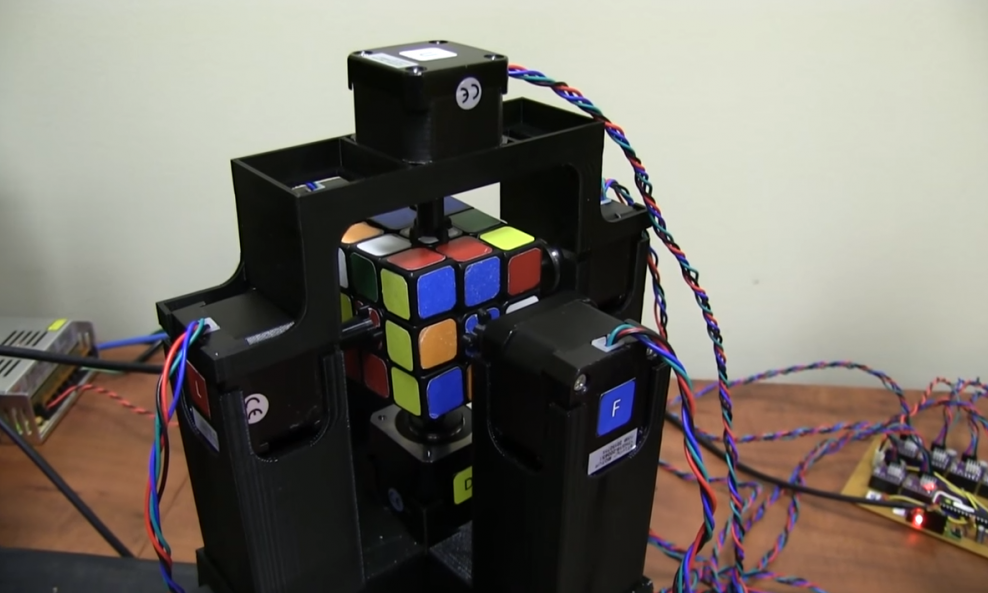 World's Fastest Rubik's Cube Solving Robot