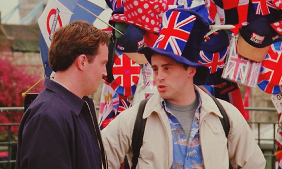 Chandler i Joey u Londonu