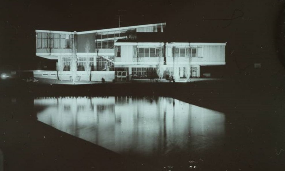 Paviljon V. Richtera u Wevelgemu, Belgija, 1958.