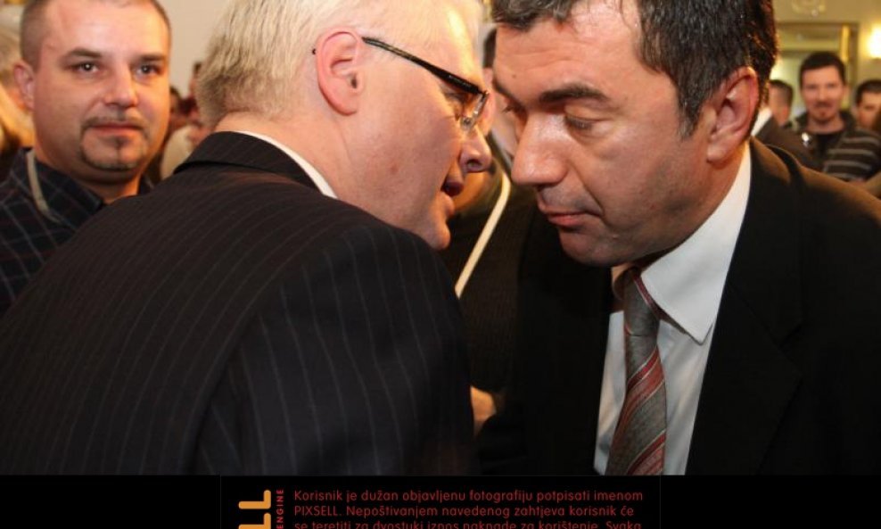 Ivo Josipović i Saša Perković