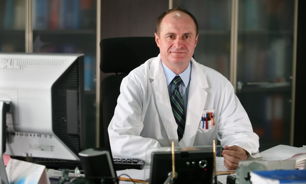 Eduard Vrdoljak, predsjednik Hrvatskog onkološkog društva i predstojnik Klinike za onkologiju i radioterapiju KBC-a Split