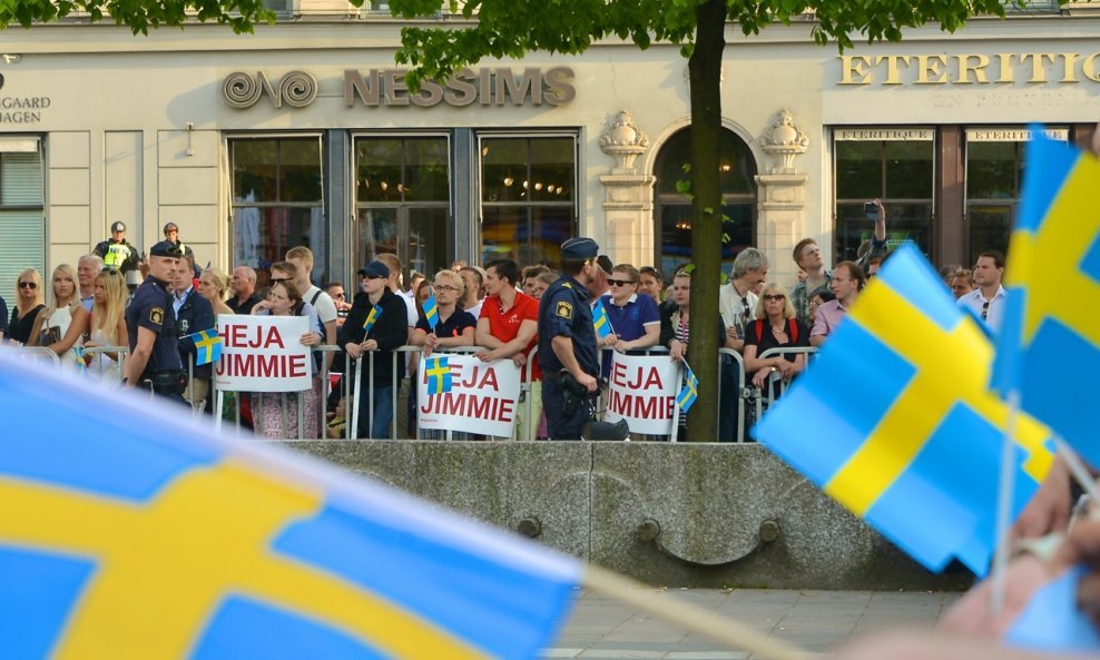 Pristaše Švedskih demokrata i Jimmieja Åkessona