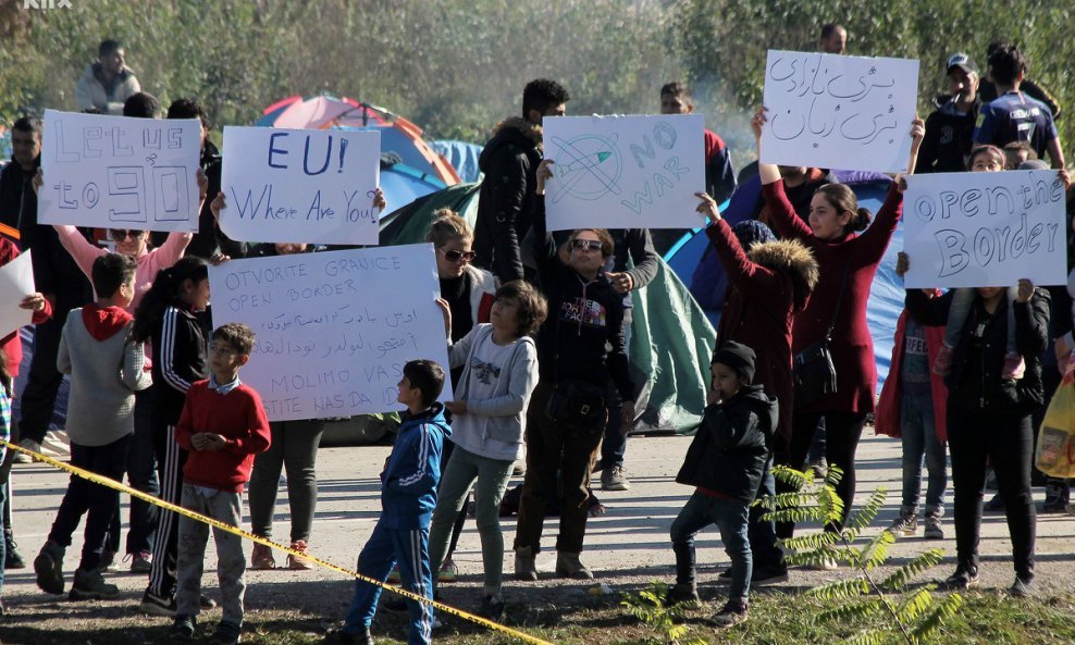 Djeca migranti na granici BiH i Hrvatske