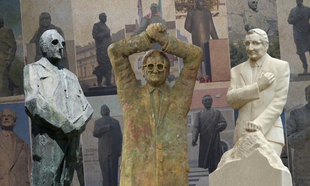 Širom Hrvatske brojni su spomenici prvom hrvatskom predsjedniku