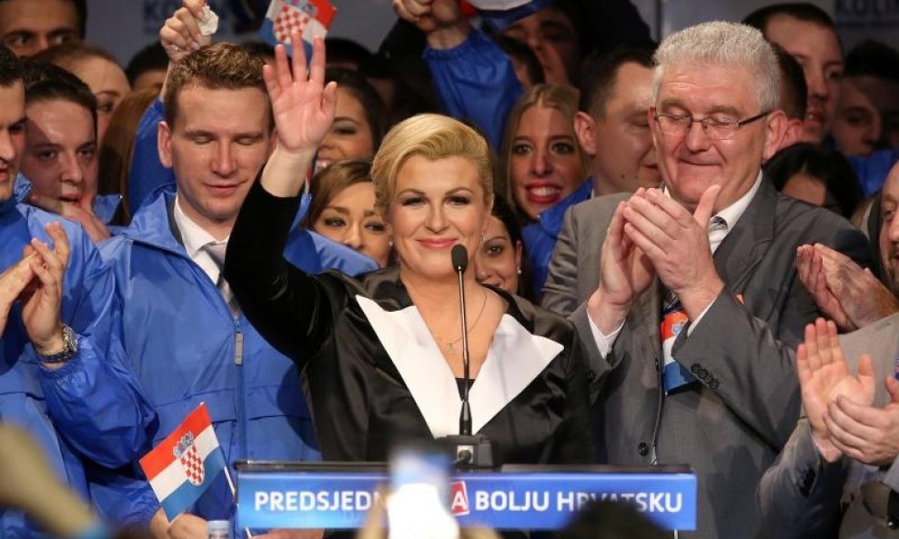 Kolinda Grabar Kitarović obratila se javnosti nakon što je izabrana za novu predsjednicu (13)