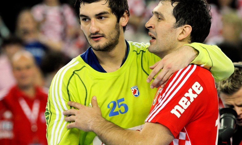 Mirko Alilović i Petar Metličić, Hrvatska - Mađarska, siječanj 2009.