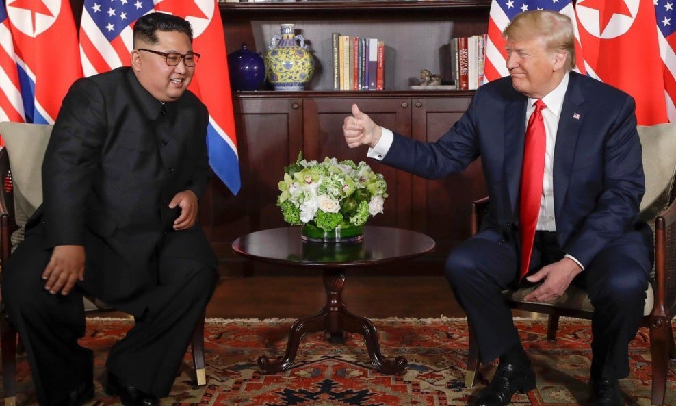 Trump ocijenio da je sastanak s Kimom bio jako dobar