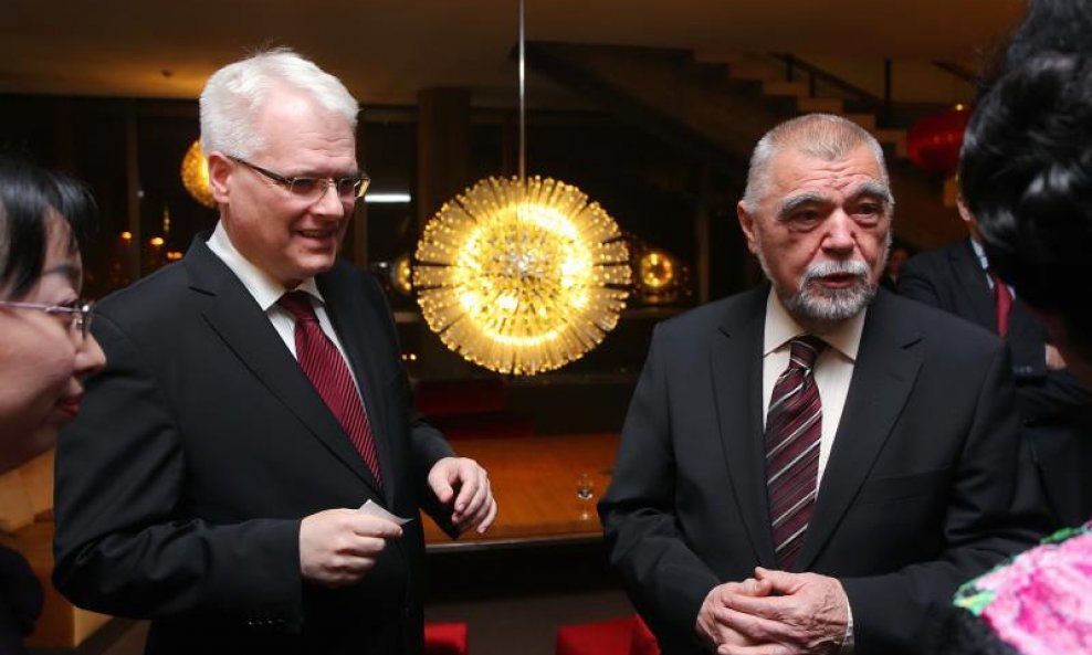 Ivo Josipović i Stjepan Mesić