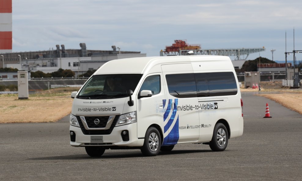 Praktična testiranja tehnologije I2V Nissana i NTT Docomoa