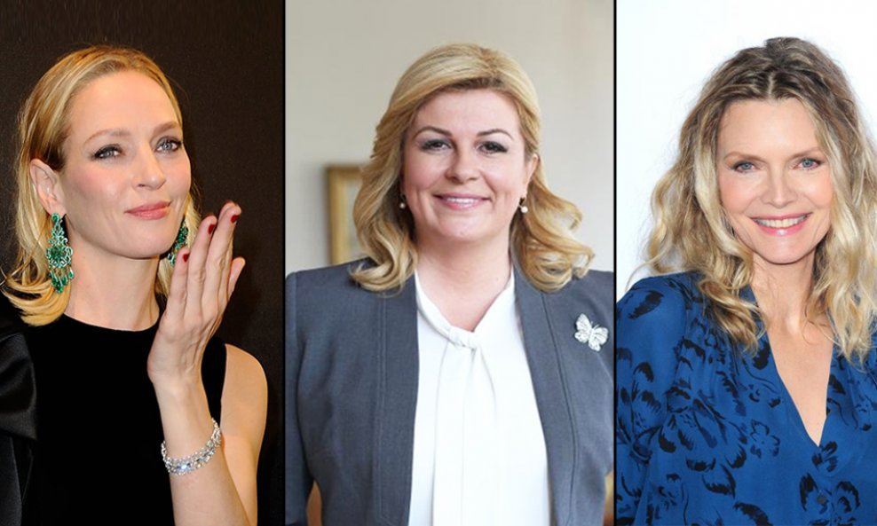 Uma Thurman, Kolinda-Grabar Kitarovič, Michelle Pfeiffer 