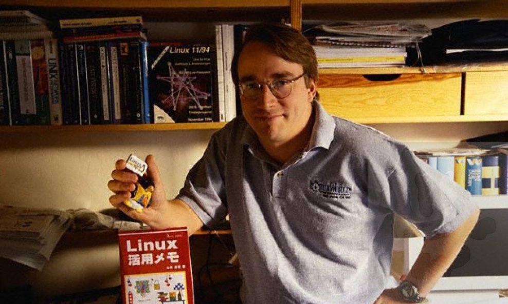 Linus Torvalds, 1999.