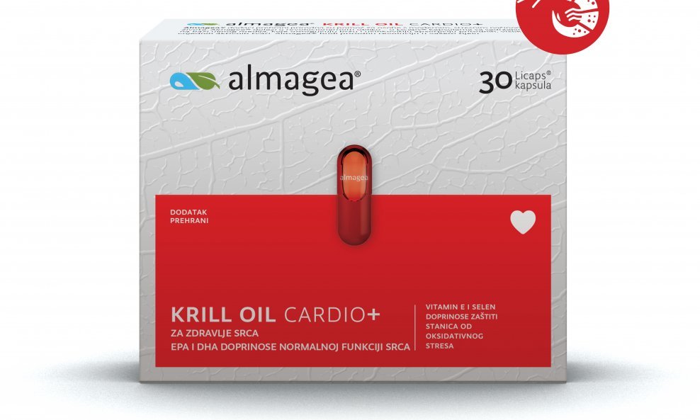 Almagea KRILL OIL CARDIO+ račić