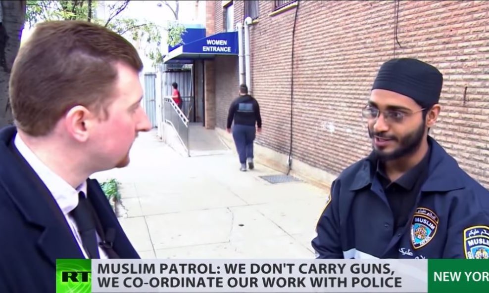 Reportažu o muslimanskoj patroli u New Yorku donosi i Russia Today
