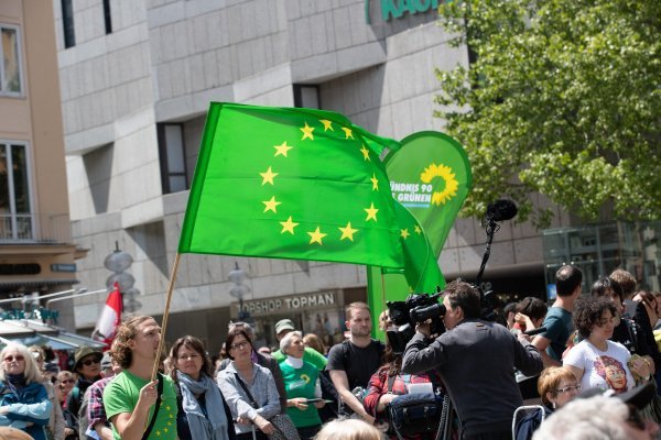 Njemački 'zeleni' prvi put dosegnuli drugu poziciju po popularnosti među tamošnjim političkim strankama