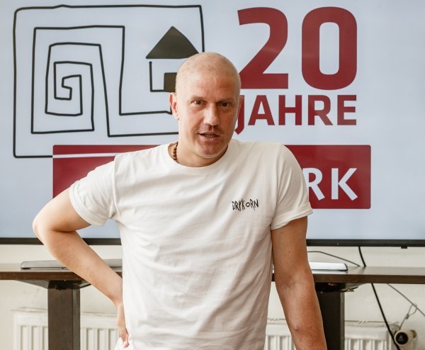 Ivan Klasnić snimljen prije nekoliko dana u Hamburgu na obilježavanju 20. godišnjice Nestwerkove inicijative