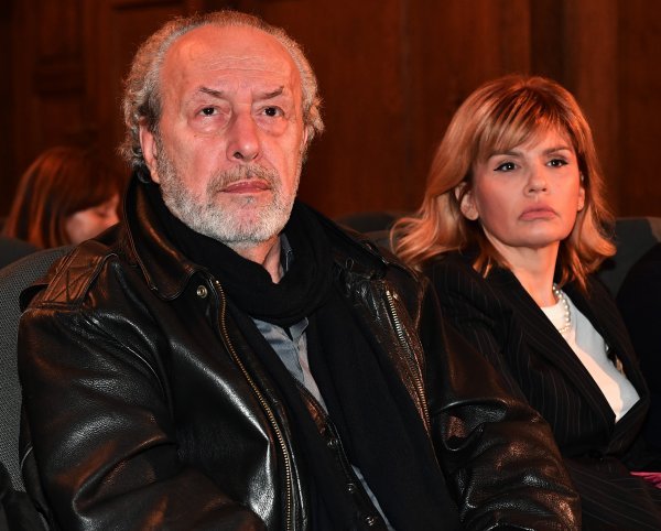Glumac Miodrag Krivokapić i Jelena Trivan, bivša političarka i čelnica Filmskog centra Srbije