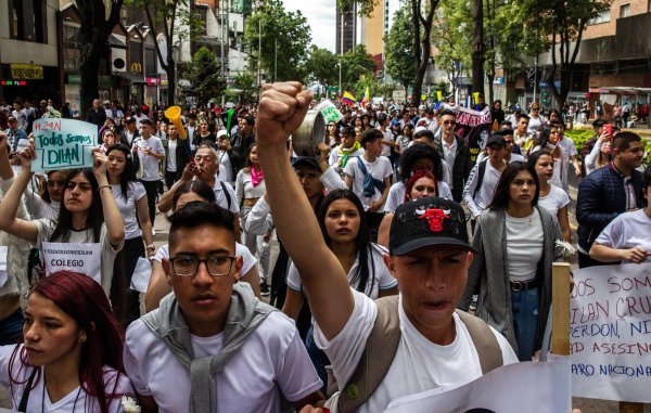 Prosvjedi u Kolumbiji