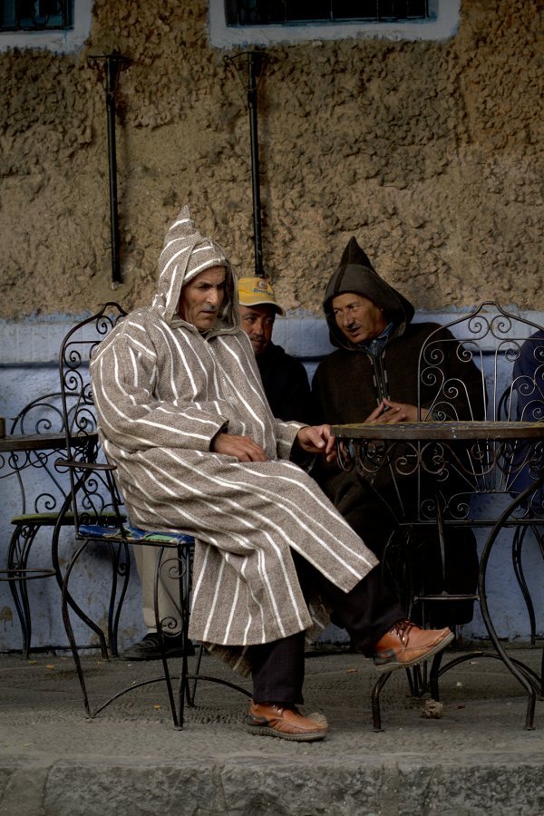 Galabija, tipična marokanska odjeća od vune i devine dlake