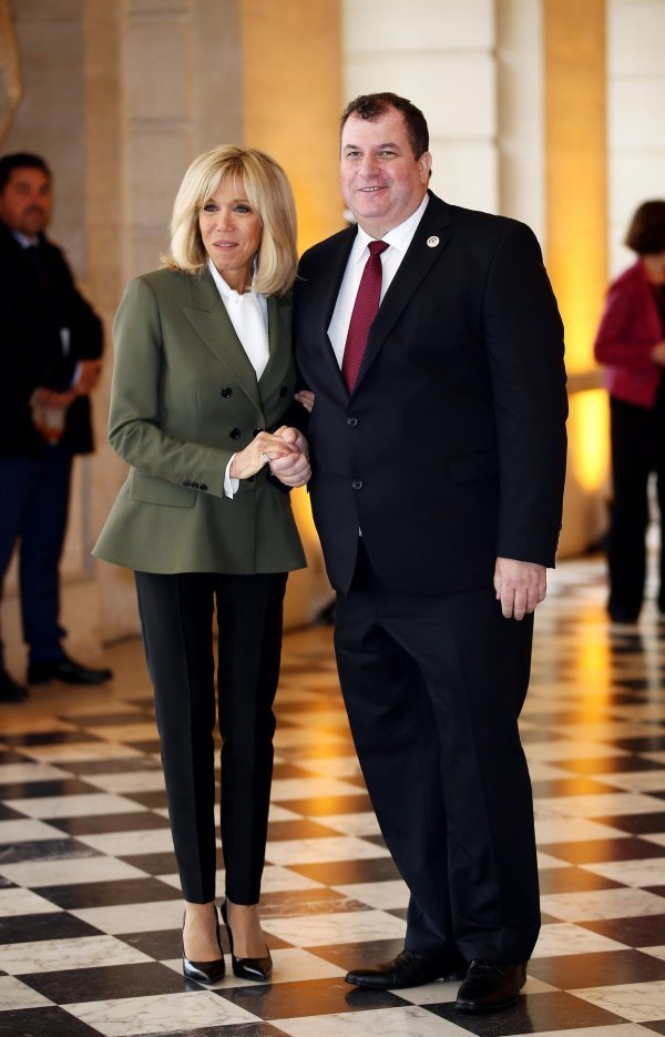 Brigitte Macron i Jakov Kitarović
