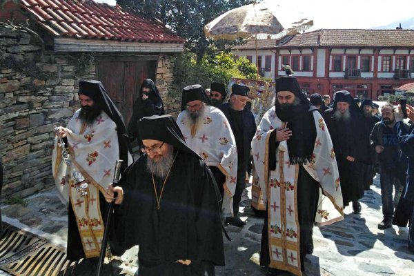 Grčki monasi uoči proslave Uskrsa