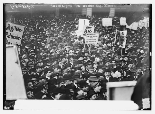 Veliki prvomajski skup u New Yorku 1912. godine