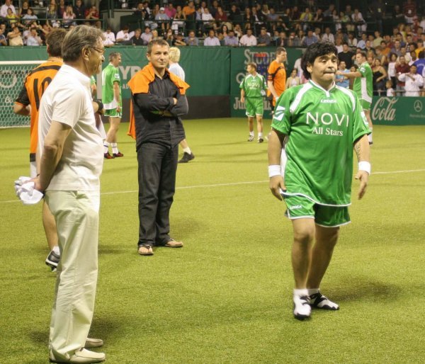 Miroslav Ćiro Blažević i Diego Maradona