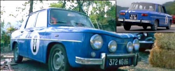 Renault R8 Lino Ventura u filmu 'Nemojmo se ljutiti'