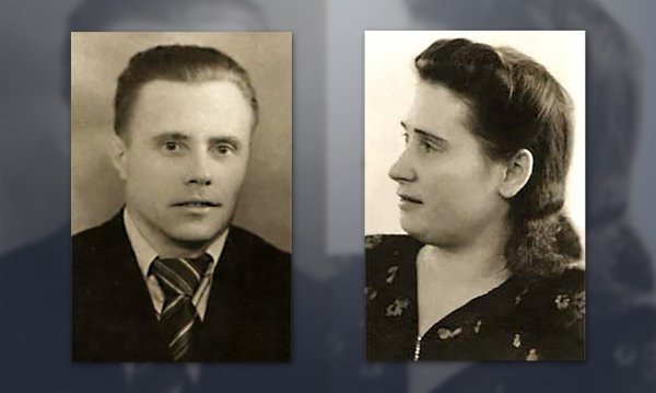 Roditelji Vladimira Putina, Vladimir Spiridonovič Putin i Marija Ivanovna Šelomova