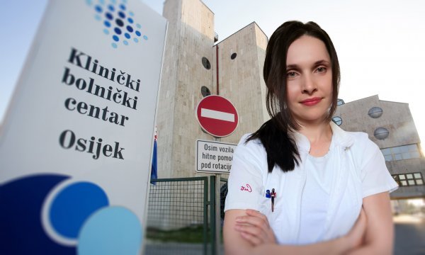 Anamarija Šestak, specijalizantica otorinolaringologije u vukovarskoj bolnici, na specijalizaciji je u Kliničkom bolničkom centru Osijek