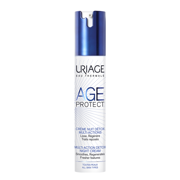 Uriage Age protect Multi Action Detox noćna krema