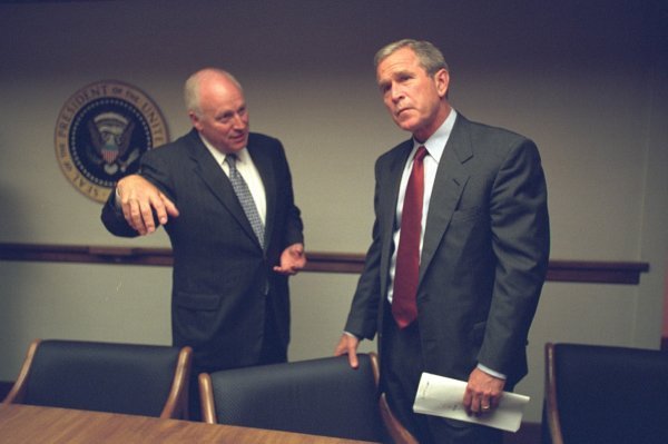 Dick Cheney i George Bush