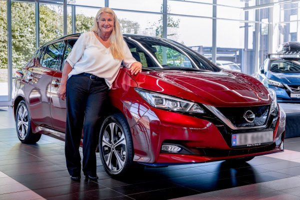 500.000-ti proizvedeni Nissan LEAF ima svoju vlasnicu Mariju Jansen iz Norveške