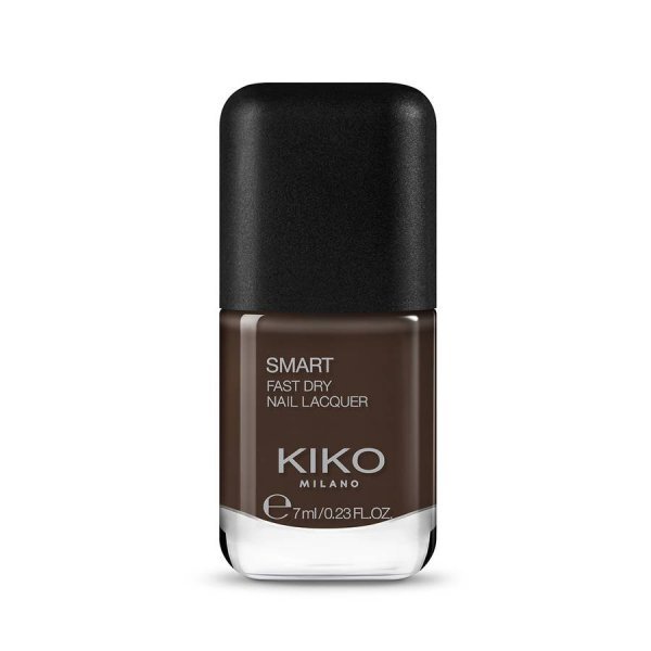 Kiko Cosmetics Smart Nail Lacquer in Dark Chocolate