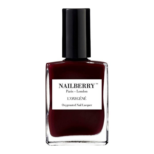 Nailberry L'Oxygene Nail Lacquer in Noirberry