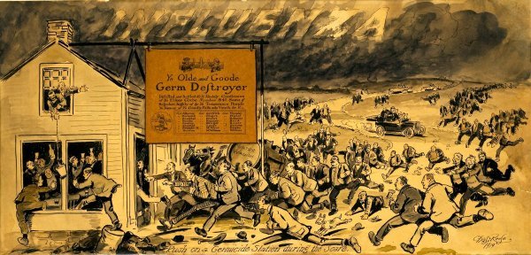 Potrošačka groznica u vrijeme pandemije 1918.: Najtraženija roba bili su germicidi